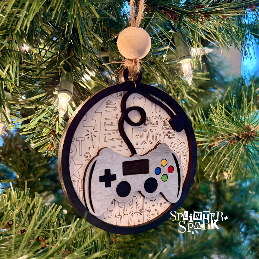 Level Up Gamer - Tree Ornament
