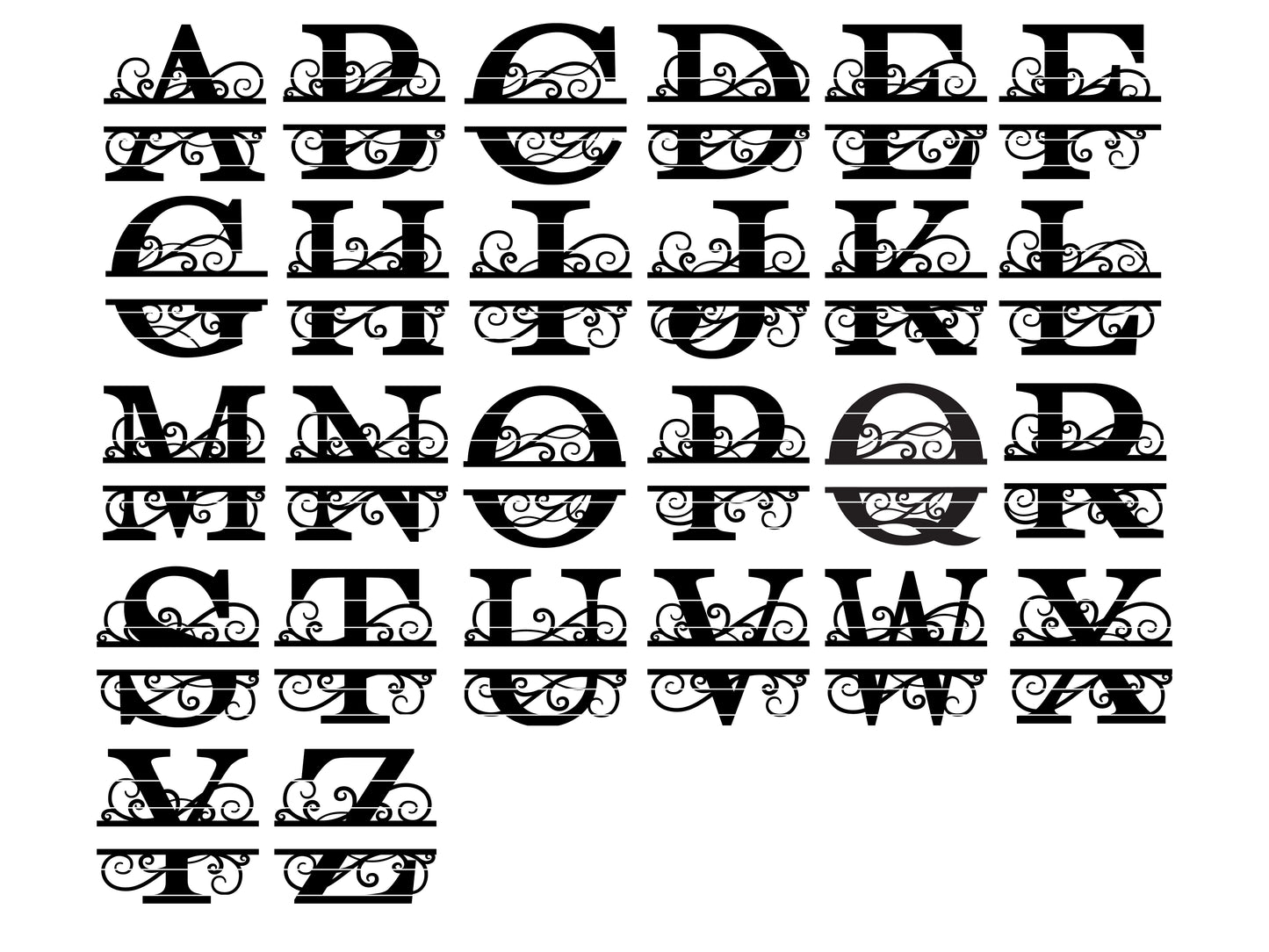 Monogram Wooden Sign