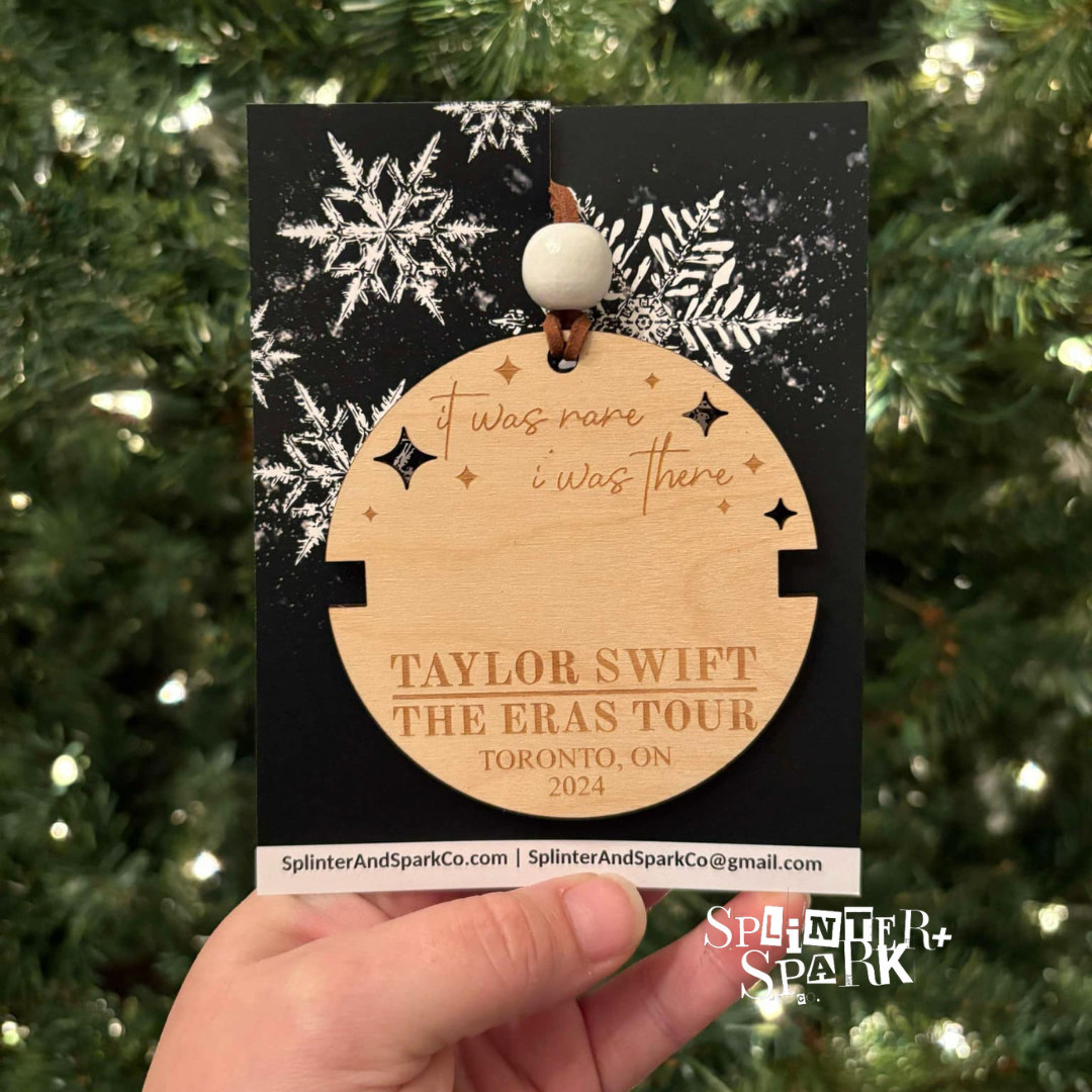 It Was Rare, I Was There - Taylor Swift Eras Tour 2024 - Tree Ornament