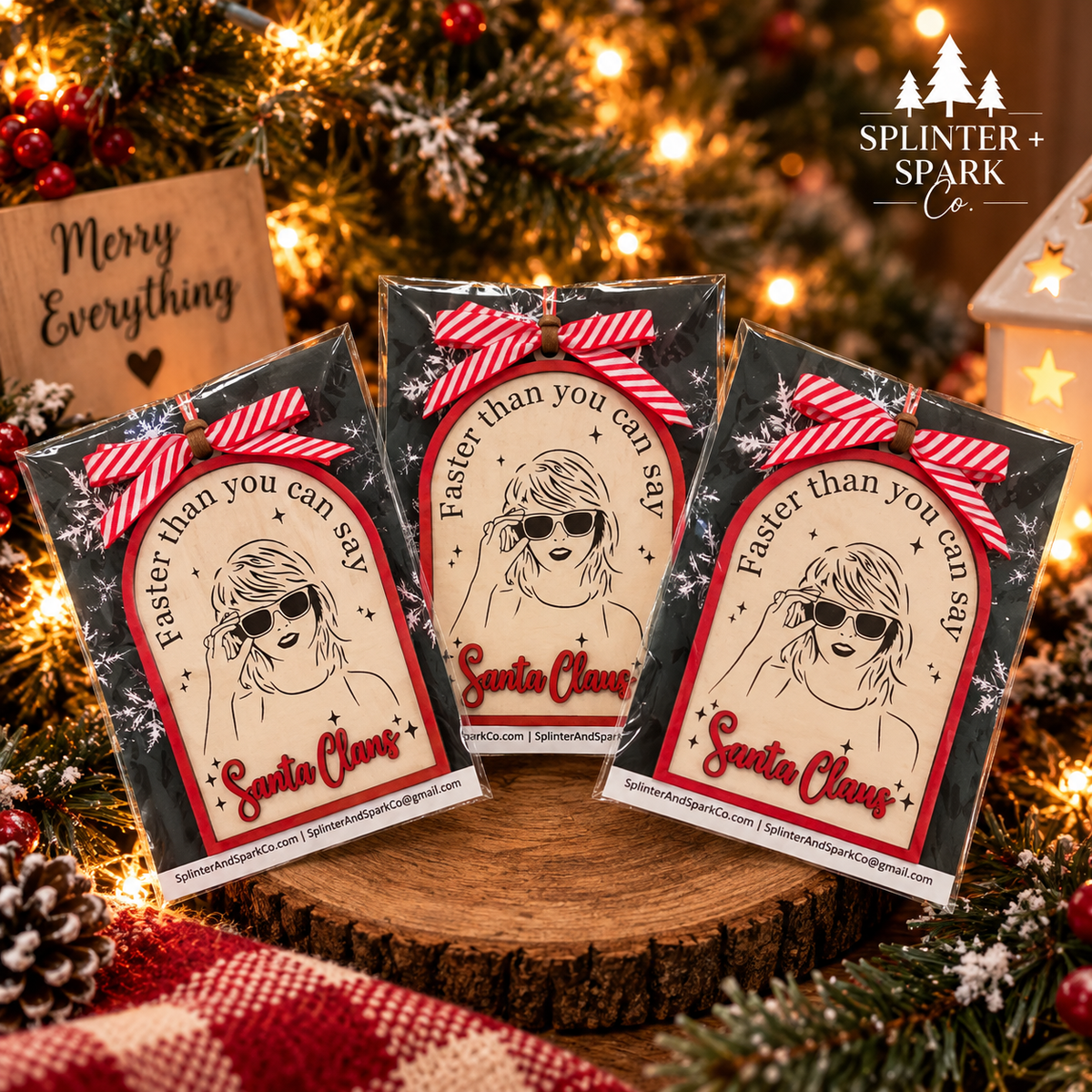Merry Little Swiftmas - Tree Ornament