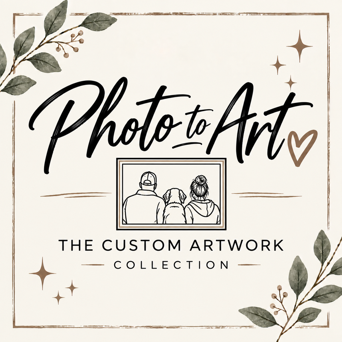 From Photo to Art - The Custom Artwork Collection
