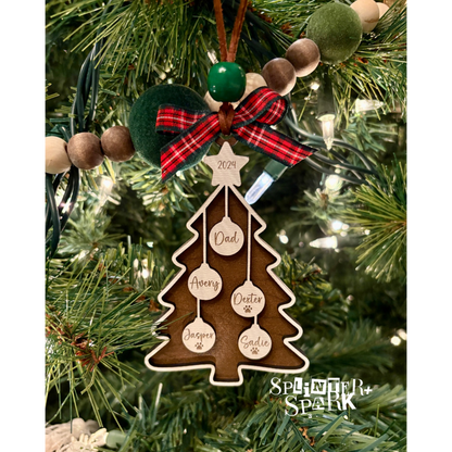 Family Tree - Personalized Ornament