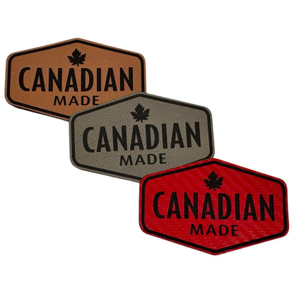 Custom Engraved Leatherette Patch