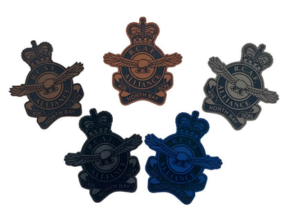 Custom Engraved Leatherette Patch