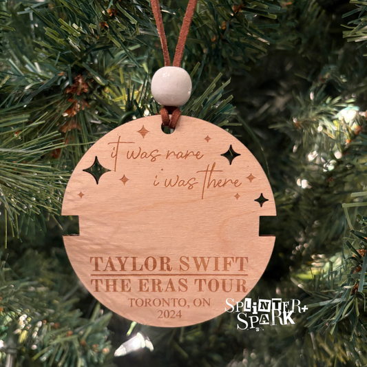 It Was Rare, I Was There - Taylor Swift Eras Tour 2024 - Tree Ornament