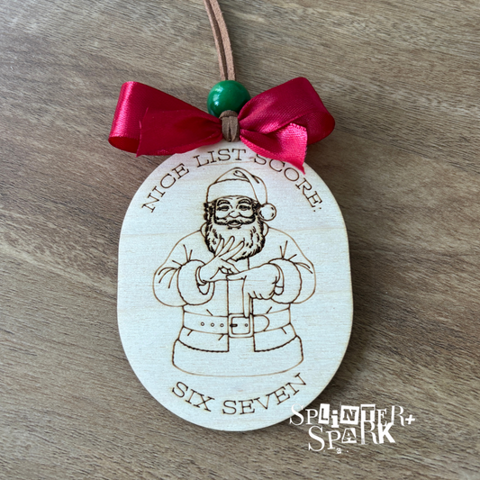 London ON Custom Tree Ornaments, 67, Santa