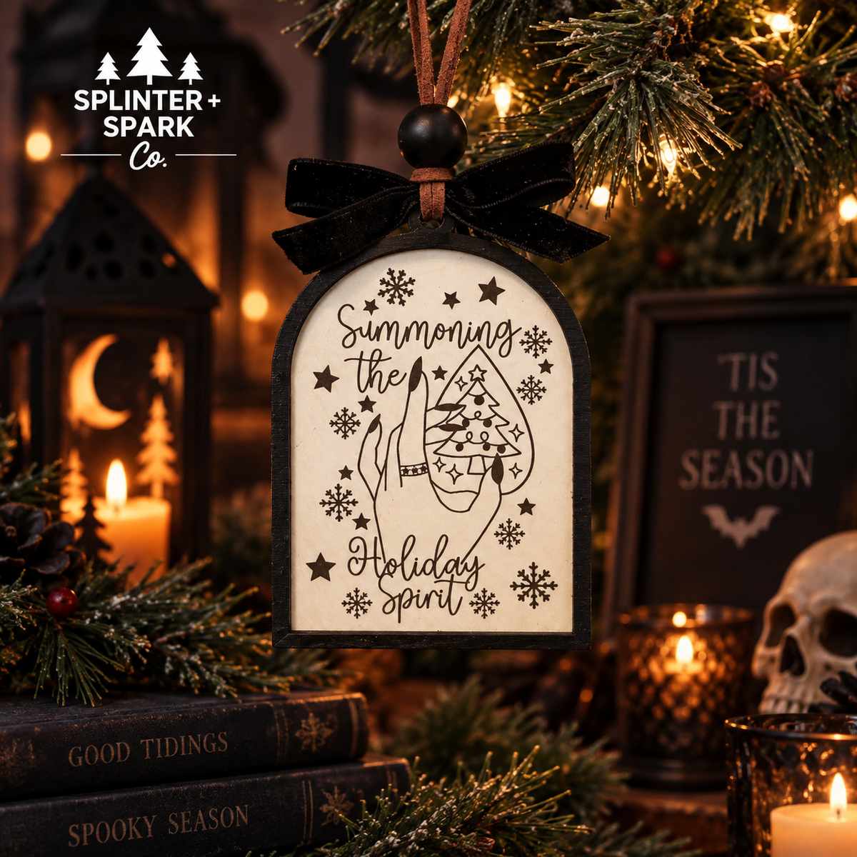 Summoning the Holiday Spirit - Tree Ornament