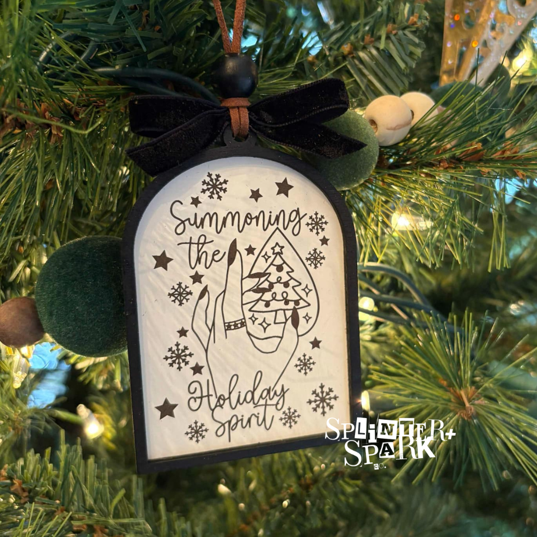 Summoning the Holiday Spirit - Tree Ornament