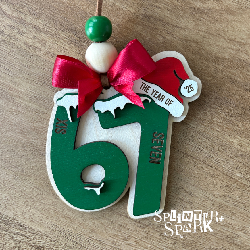 Custom tree ornaments