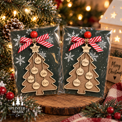 Family Tree - Personalized Ornament