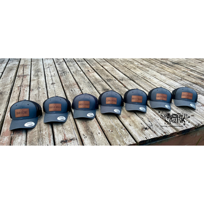I Do Crew Custom Hats - Wedding Party